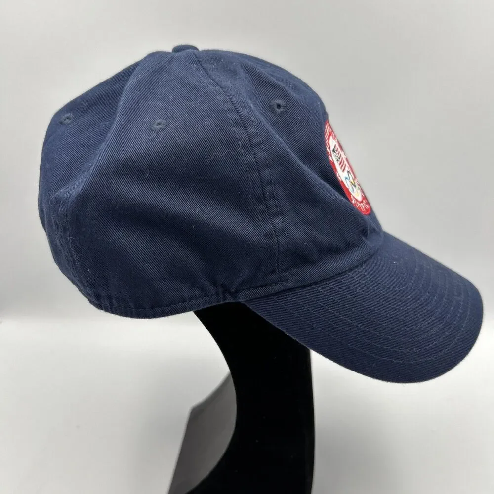 Nike Team USA Olympic Team Adjustable Cap 100% Cotton Navy M/L Club Hat 2023